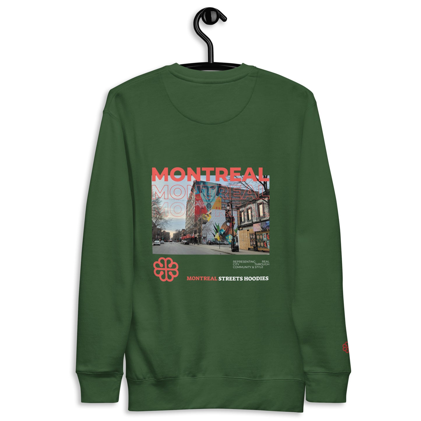 Montreal Streets Hoodies Unisex Premium Sweatshirt