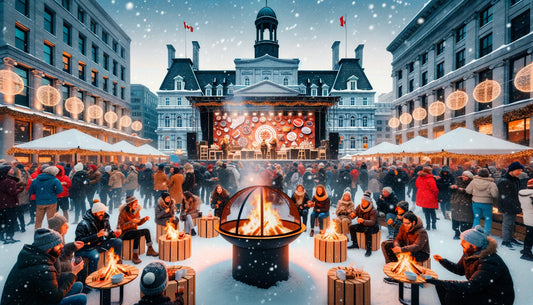 Montreal Winter Festival Paint